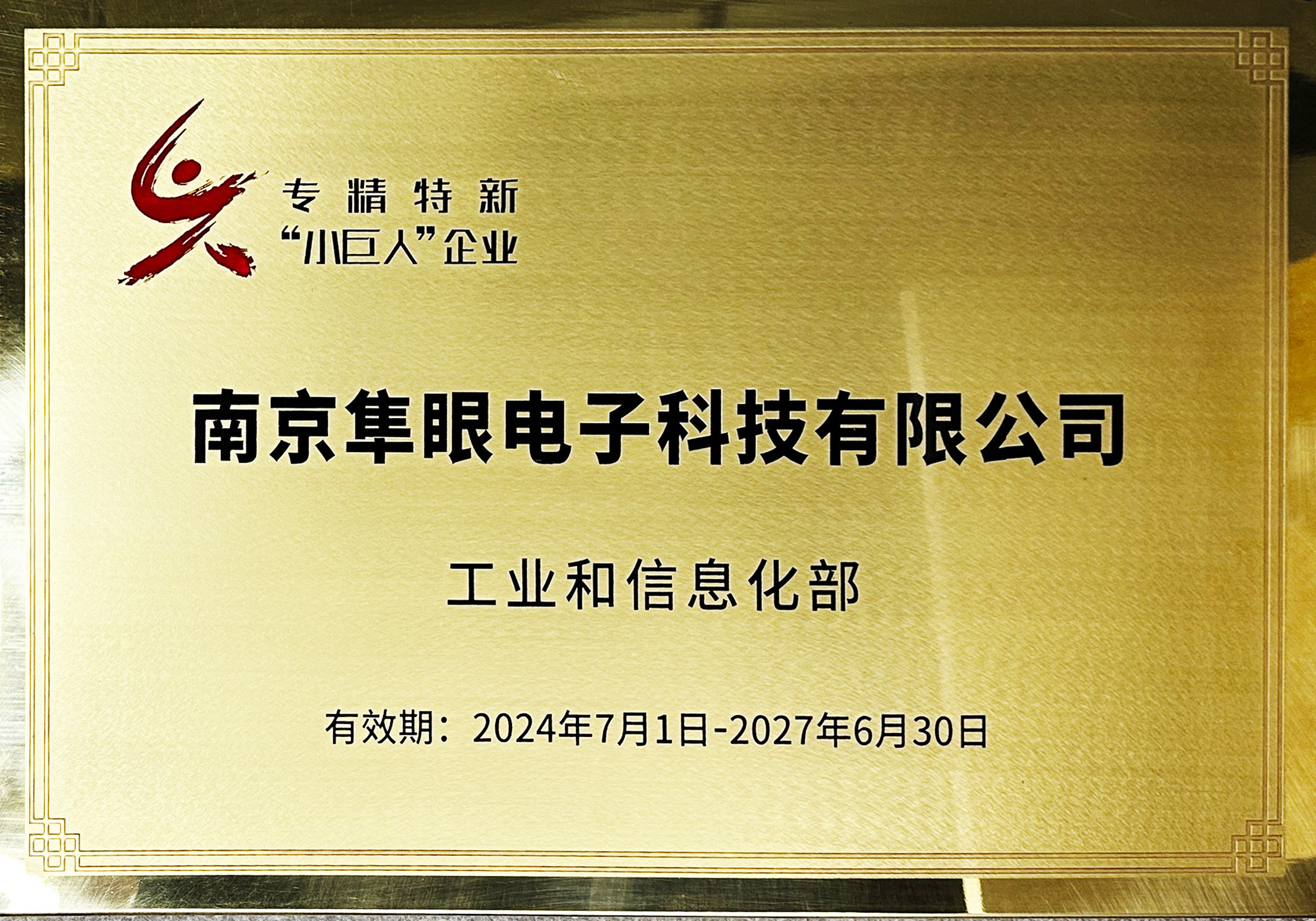 国家专精特新小巨人企业